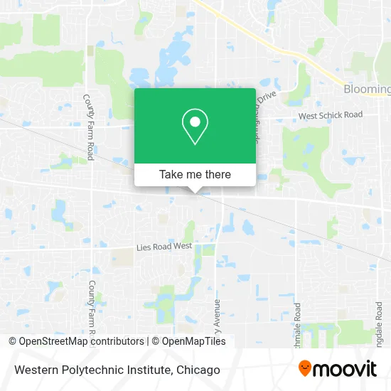 Western Polytechnic Institute map
