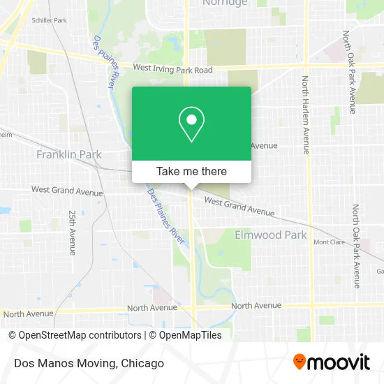 Dos Manos Moving map