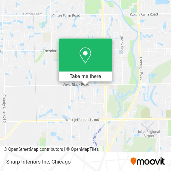Sharp Interiors Inc map
