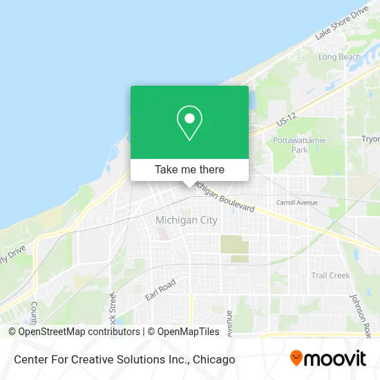 Center For Creative Solutions Inc. map