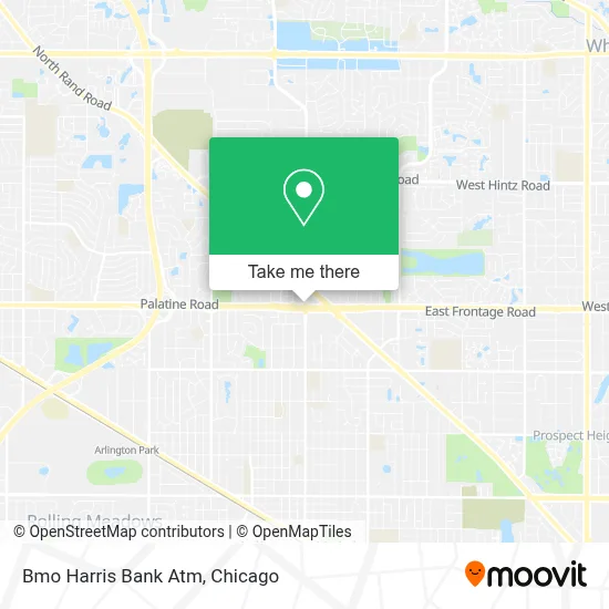 Bmo Harris Bank Atm map