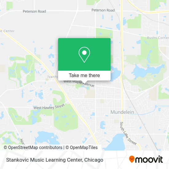 Stankovic Music Learning Center map