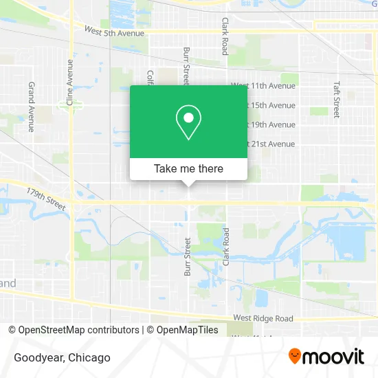 Goodyear map