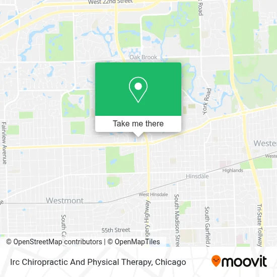 Irc Chiropractic And Physical Therapy map