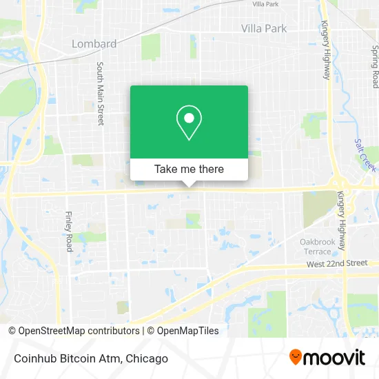Coinhub Bitcoin Atm map