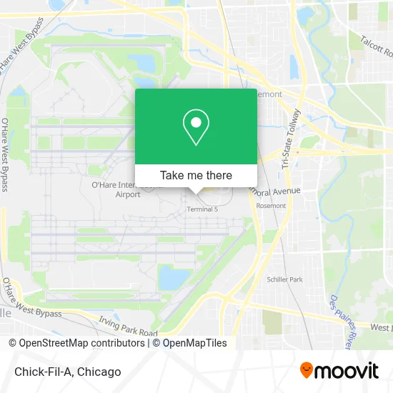 Chick-Fil-A map