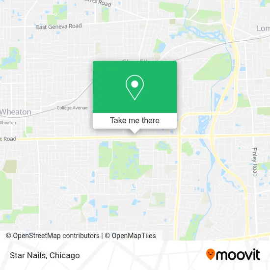Star Nails map