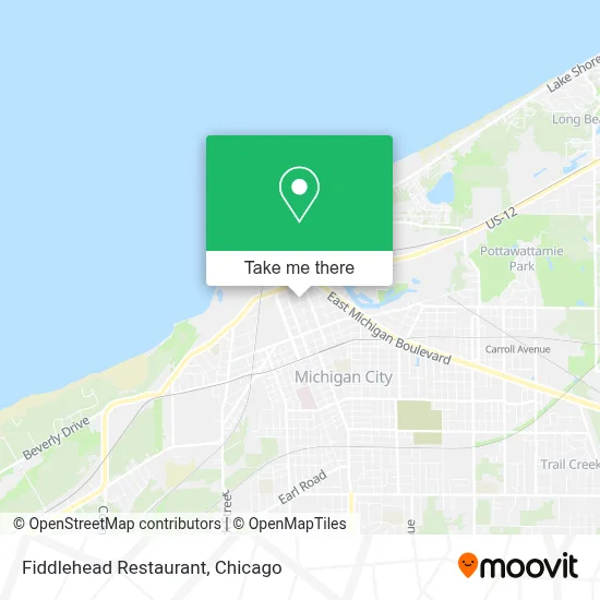 Fiddlehead Restaurant map