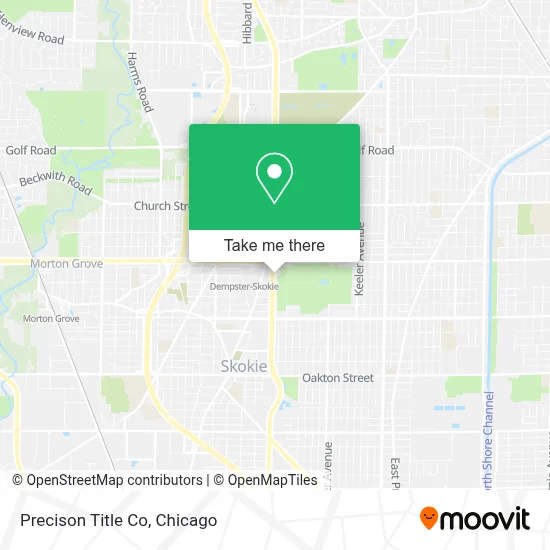 Precison Title Co map