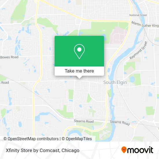 Xfinity Store by Comcast map