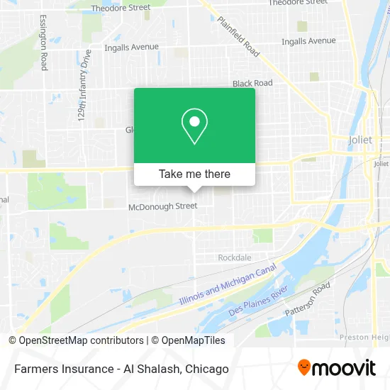 Farmers Insurance - Al Shalash map