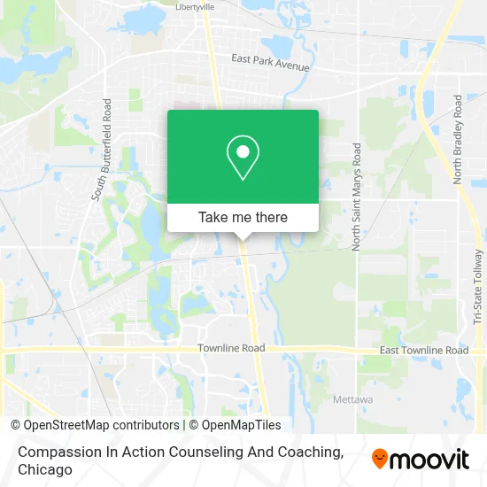 Compassion In Action Counseling And Coaching map