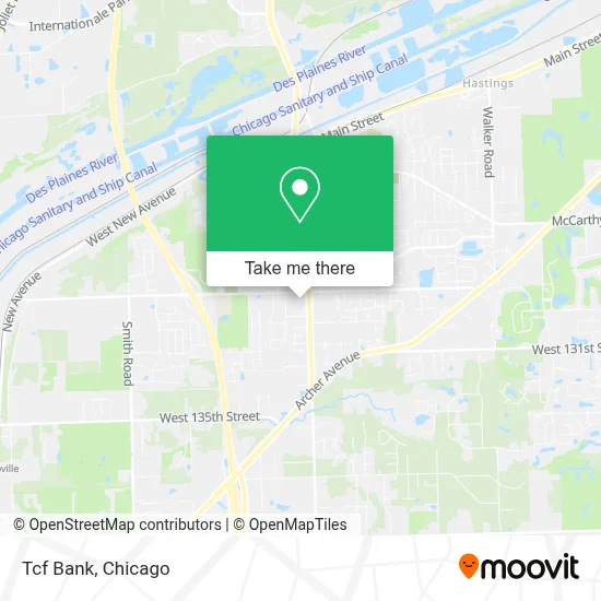 Tcf Bank map