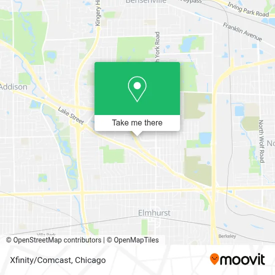 Xfinity/Comcast map