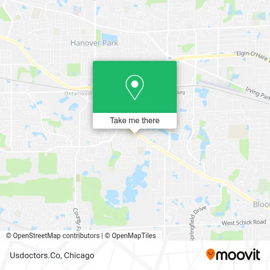 Usdoctors.Co map