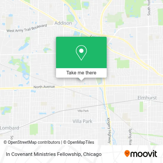 In Covenant Ministries Fellowship map