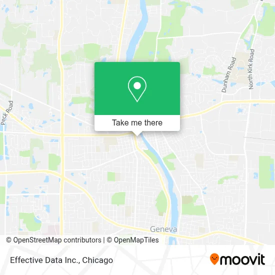 Effective Data Inc. map