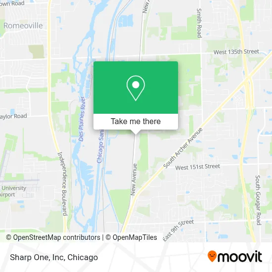Sharp One, Inc map