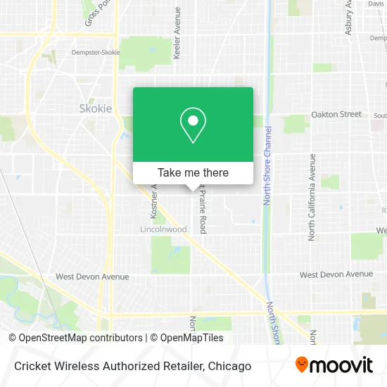 Cricket Wireless Authorized Retailer map