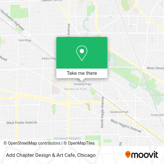 Add Chapter Design & Art Cafe map
