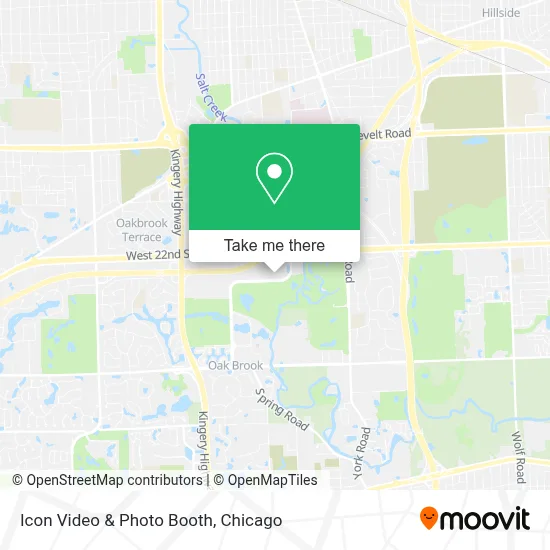 Icon Video & Photo Booth map