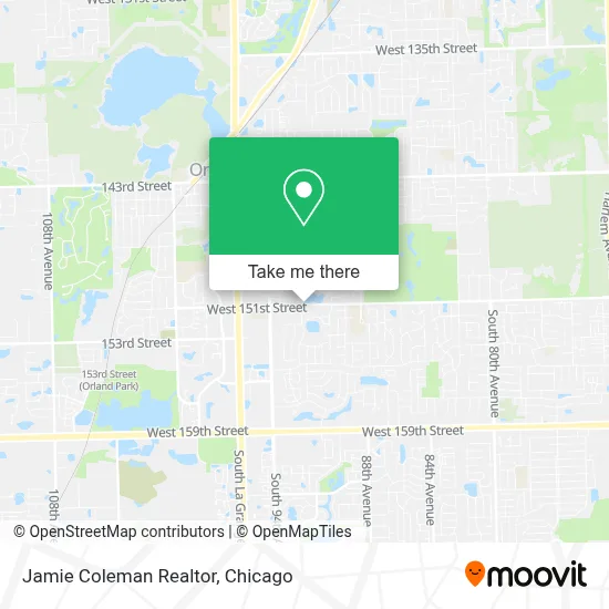 Jamie Coleman Realtor map