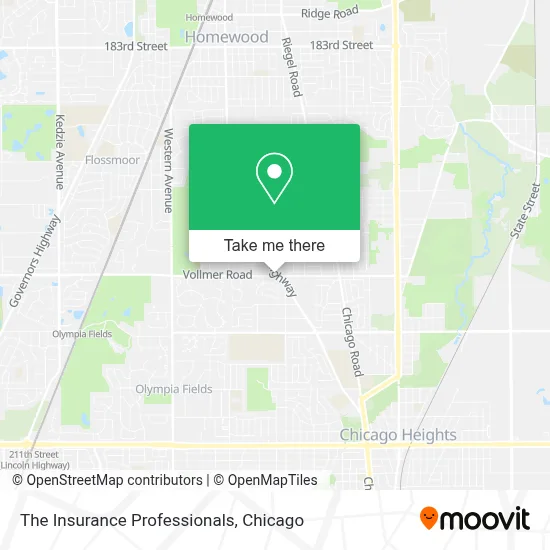 The Insurance Professionals map