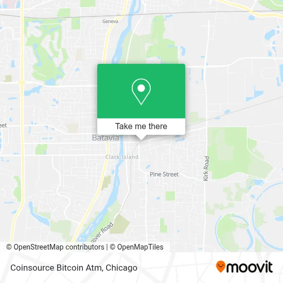 Coinsource Bitcoin Atm map