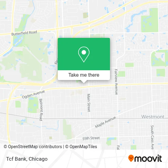 Tcf Bank map
