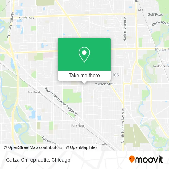 Gatza Chiropractic map