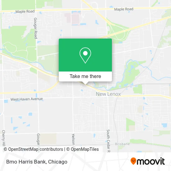 Bmo Harris Bank map