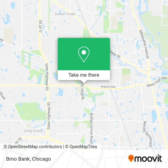 Bmo Bank map