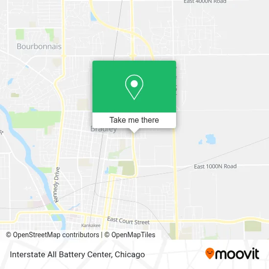 Interstate All Battery Center map