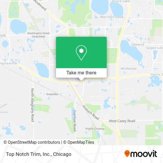 Top Notch Trim, Inc. map