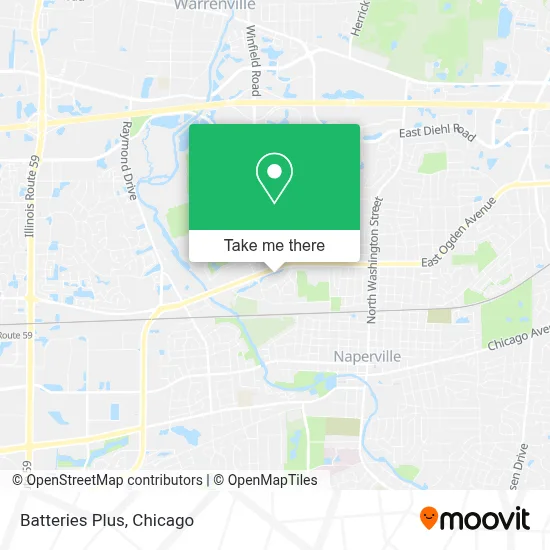 Batteries Plus map