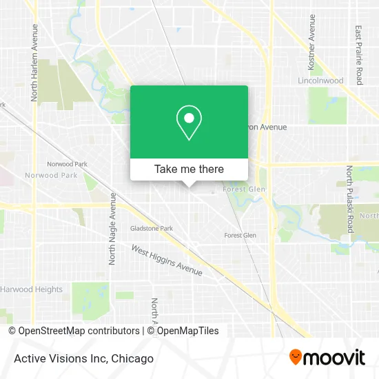 Active Visions Inc map