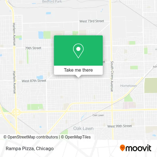Rampa Pizza map