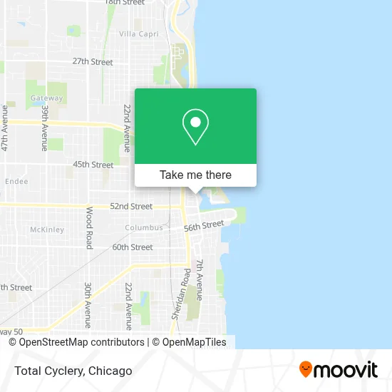 Total Cyclery map
