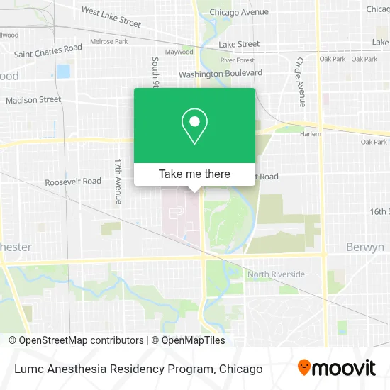 Lumc Anesthesia Residency Program map