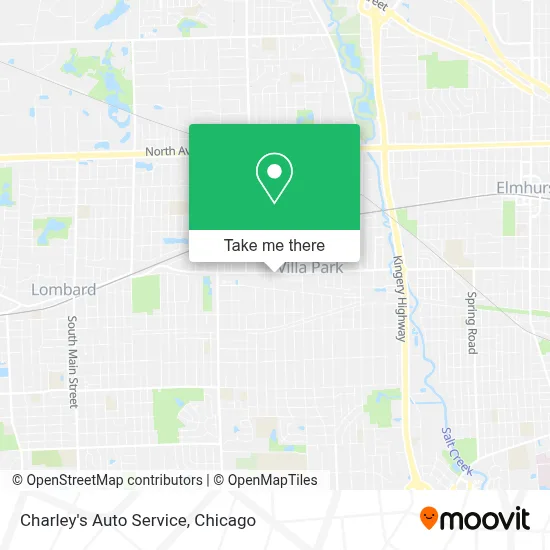 Charley's Auto Service map