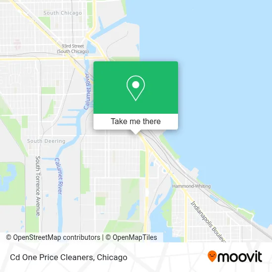 Cd One Price Cleaners map