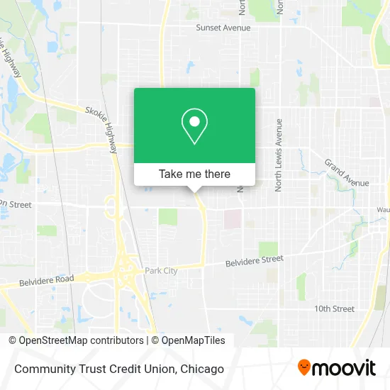 Community Trust Credit Union map