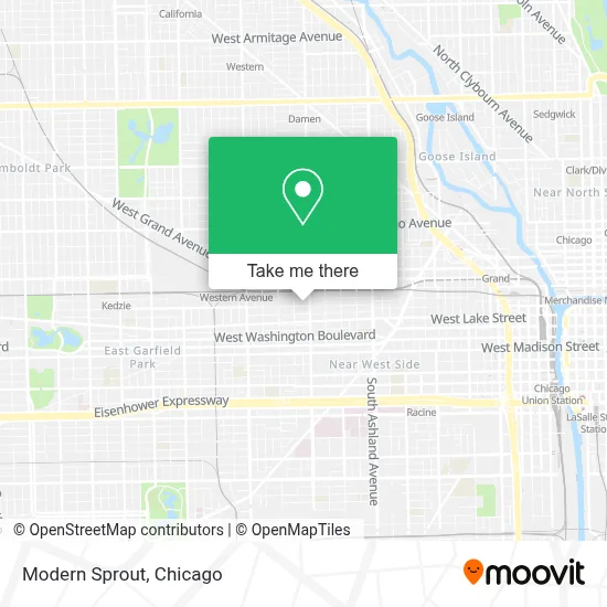 Modern Sprout map