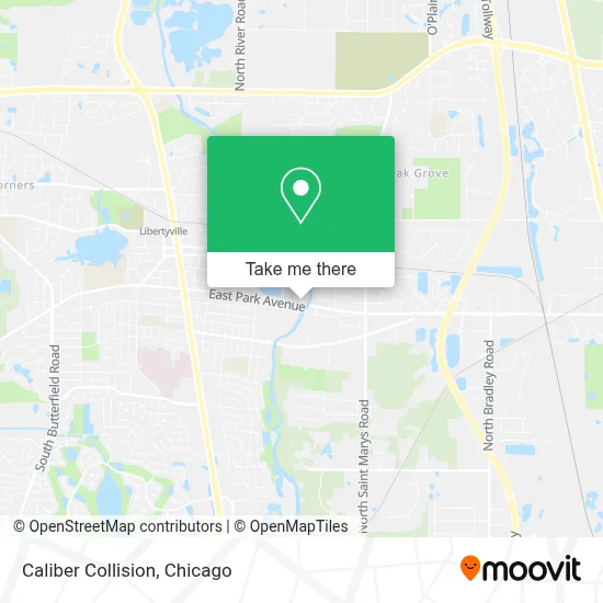 Caliber Collision map