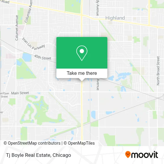 Tj Boyle Real Estate map
