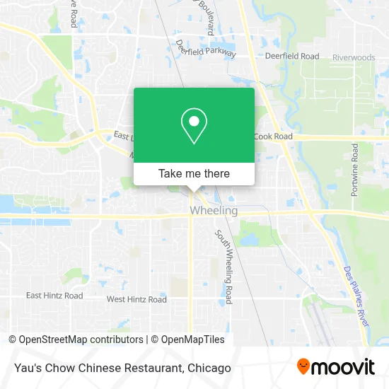 Yau's Chow Chinese Restaurant map