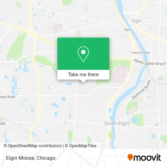 Elgin Moose map