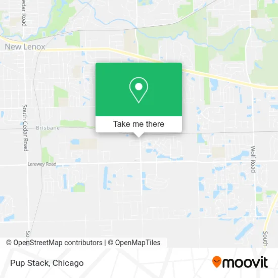 Pup Stack map