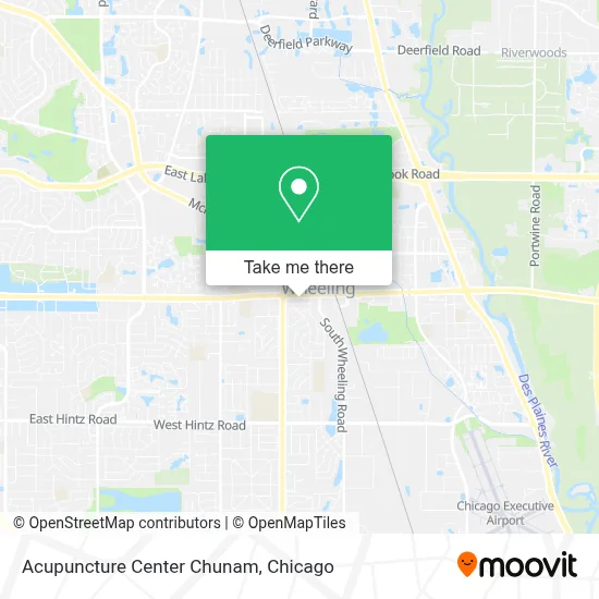 Acupuncture Center Chunam map