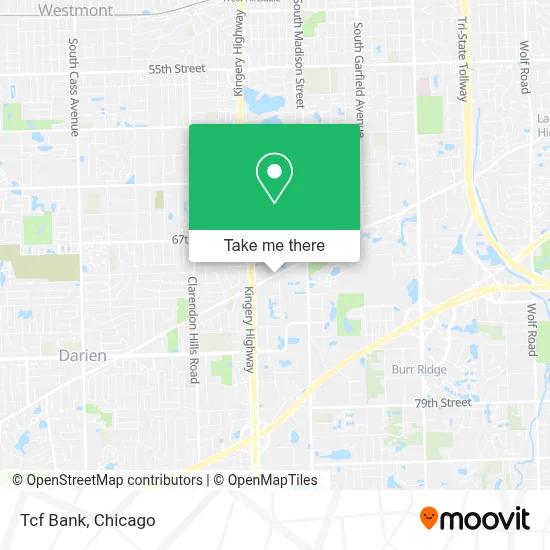 Tcf Bank map